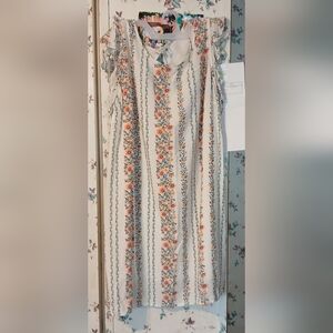 Floral Striped Dress